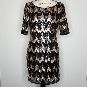 Venus size medium sequin cocktail dress
